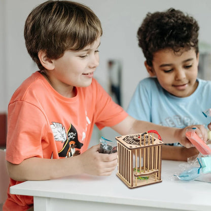 Wooden Cricket Habitat – A Natural Home for Small Insects