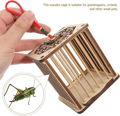 Wooden Cricket Habitat – A Natural Home for Small Insects