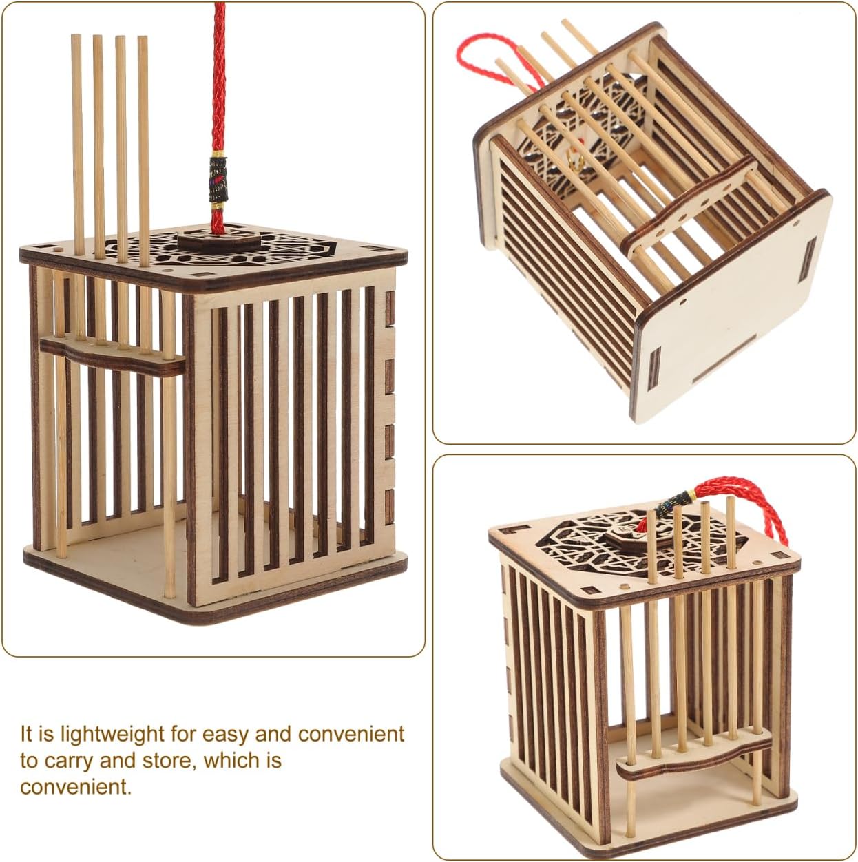Wooden Cricket Habitat – A Natural Home for Small Insects