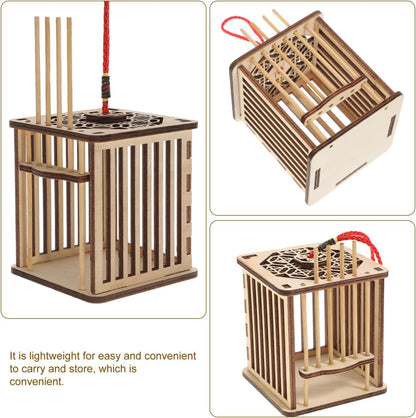 Wooden Cricket Habitat – A Natural Home for Small Insects